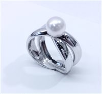 Anello Salvini Donna in Oro bianco Perla 80680777-14 - 80680777-14